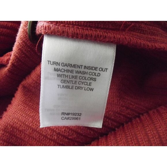 Alfred Dunner Shacket Womens Size 3X Rust Burnt Orange Soft Cord Jacket shirt - Picture 10 of 10